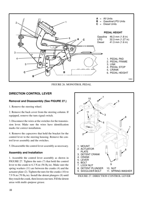 Hyster H1.50XM, H1.75XM, H2.00XMS Forklift Truck D001 Series Repair Manual (EU) - Image 3