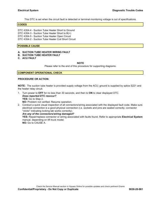 Hyster H1.6FT, 1.8FT, H2.0FTS Forklift Trucks G001 Series Repair Manual (EU) - Image 3