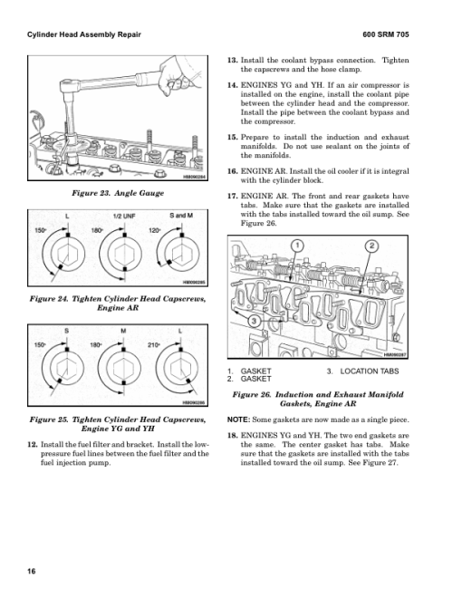 Hyster H10.00XM, H12.00XM, H13.00XM, H14.00XM, H16.00XM Forklift Truck E019 Series Repair Manual (EU) - Image 3