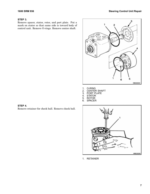 Hyster H1050HD-16CH, H1150HD-16CH Forklift Truck G117 Series Repair Manual (USA) - Image 5