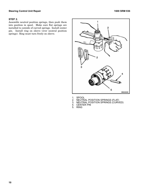 Hyster H1050HD-16CH, H1150HD-16CH Forklift Truck G117 Series Repair Manual (USA) - Image 4