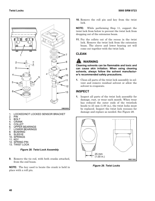 Hyster H1050HD-16CH, H1150HD-16CH Forklift Trucks H117 Series Repair Manual - Image 2