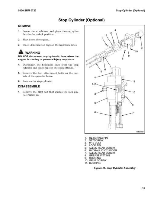 Hyster H1050HD-CH, H1150HD-CH Forklift Truck E117 Series Repair Manual (USA) - Image 6