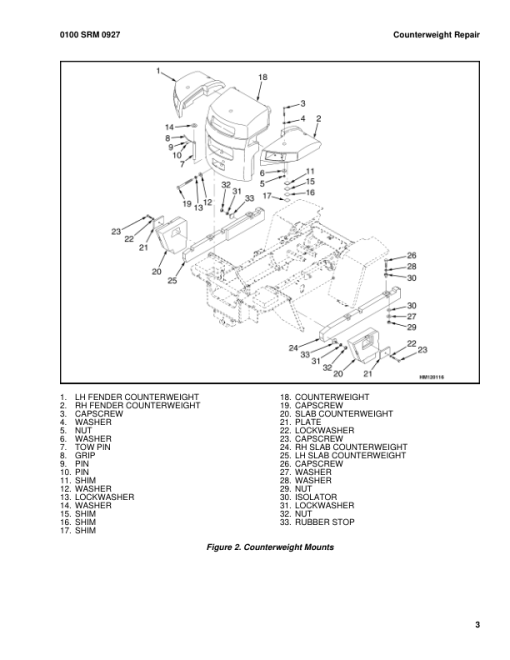 Hyster H12.00XM, H13.00XM, H14.00XM, H16.00XM Forklift Truck F019 Series Repair Manual (EU) - Image 6