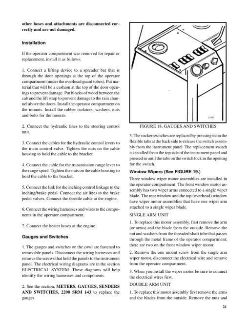 Hyster H13.00XL, H14.00XL, H16.00XL Forklift Truck C019 Series Repair Manual (EU) - Image 6