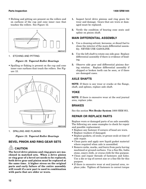 Hyster H13XM-6, H14XM-6, H16XM-6, H10XM-12EC, H12XM-12EC Forklift Truck H019 Series Repair Manual (EU) - Image 2