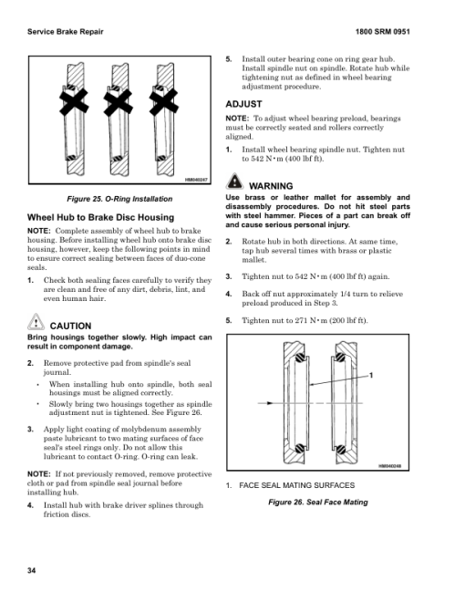 Hyster H16.00XM-12EC, H18.00XM-12EC, H22.00XM-12EC B214 Series Repair Manual (EU) - Image 3