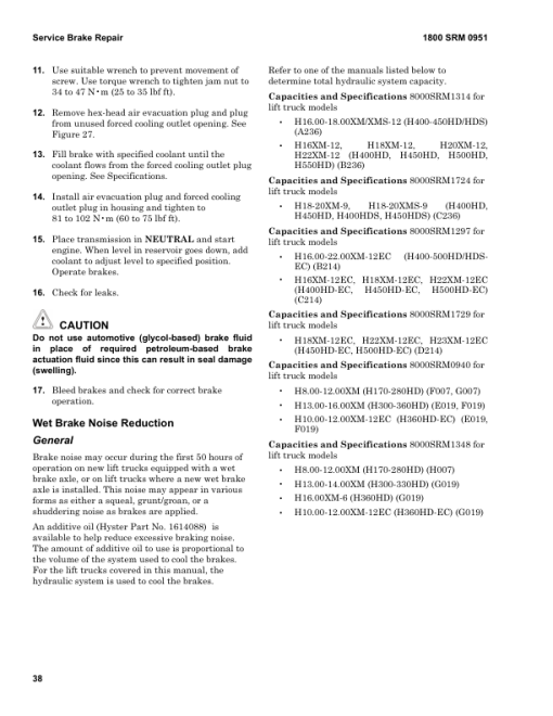 Hyster H16.00XM-12EC, H18.00XM-12EC, H22.00XM-12EC B214 Series Repair Manual (EU) - Image 6