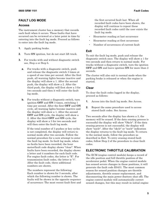 Hyster H16XM-9, H16XM-12, H18XM-7.5, H18XM-9 Forklift A238 Series Repair Manual (EU) - Image 2