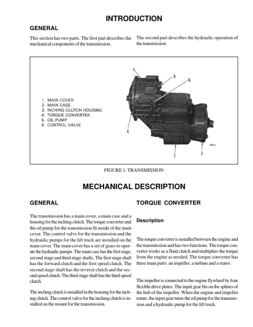 Hyster H17.00C, H21.50CS, H23.50C, H28.00C, H32.00C Forklift Truck C008 Series Repair Manual (EU)