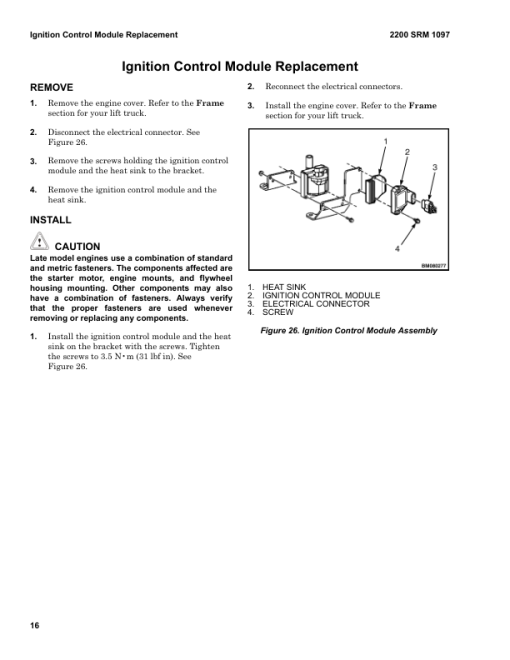 Hyster H170FT, H175FT36, H190FT Forklift D299 Series Repair Manual - Image 2