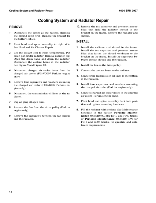 Hyster H170HD, H190HD, H210HD, H230HD, H250HD, H280HD Forklift Truck G007 Series Repair Manual (USA) - Image 3