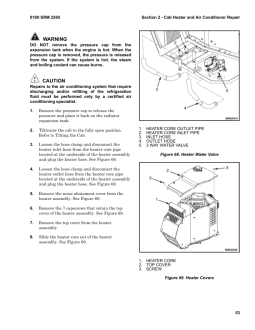 Hyster H190XD, H210XD, H230XD, H230XDS, H250XD, H280XD Forklift P007 Series Repair Manual - Image 5