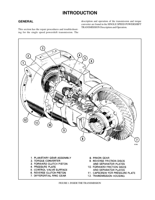 Hyster H2.00J, H2.50J, H3.00JS Diesel & LPG Forklift Truck F003 Series Repair Manual (EU)