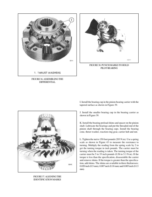 Hyster H2.00J, H2.50J, H3.00JS Diesel & LPG Forklift Truck F003 Series Repair Manual (EU) - Image 4