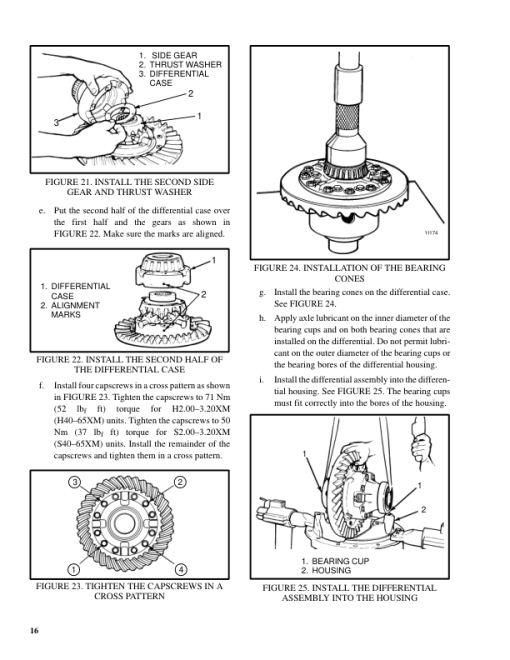 Hyster H2.00XM, H2.50XM, H3.00XM, H3.20XM Forklift Truck D177 Series Repair Manual (EU) - Image 4