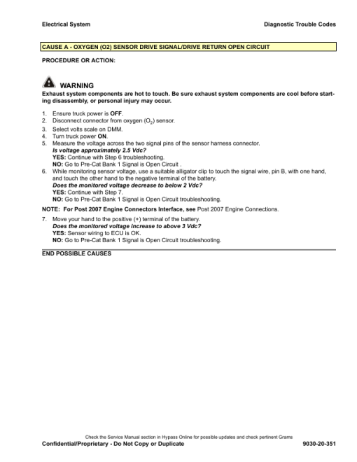 Hyster H2.0FT, H2.5FT, H3.0FT, H3.5FT Forklift Trucks P177 Series Repair Manual (EU) - Image 6