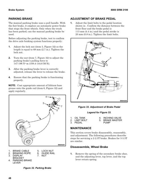 Hyster H2.0UT, H2.5UT, H3.0UT, H3.5UT Forklift A3C1 Series Repair Manual - Image 5