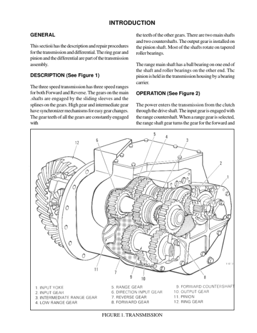 Hyster H3.50XL, H4.00XL-5, H4.00XL-6, H4.50XL, H5.00XL Forklift Truck F005 Series Repair Manual (EU)