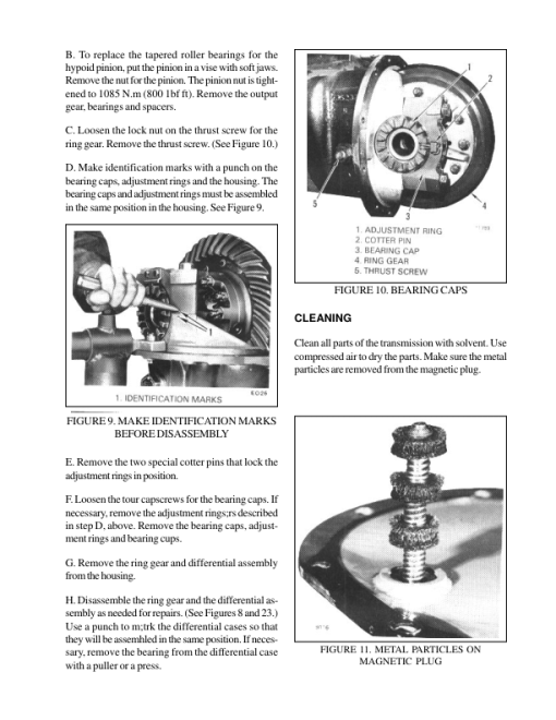 Hyster H3.50XL, H4.00XL-5, H4.00XL-6, H4.50XL, H5.00XL Forklift Truck G005 Series Repair Manual (EU) - Image 6