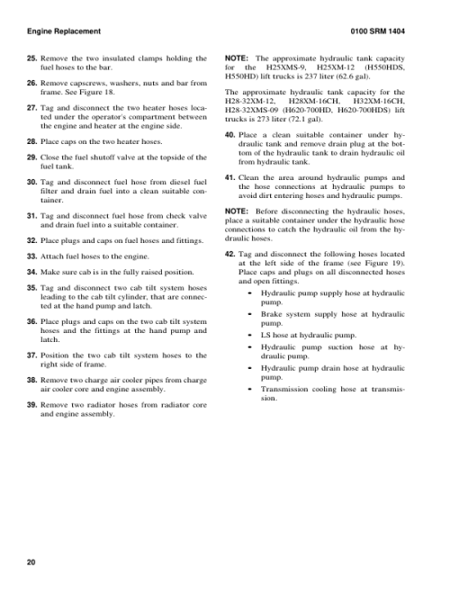 Hyster H30.00XM-12, H32.00XM-12, H28.00XM-16CH, H32.00XM-16CH Forklift Truck F008 Series Repair Manual (EU) - Image 4