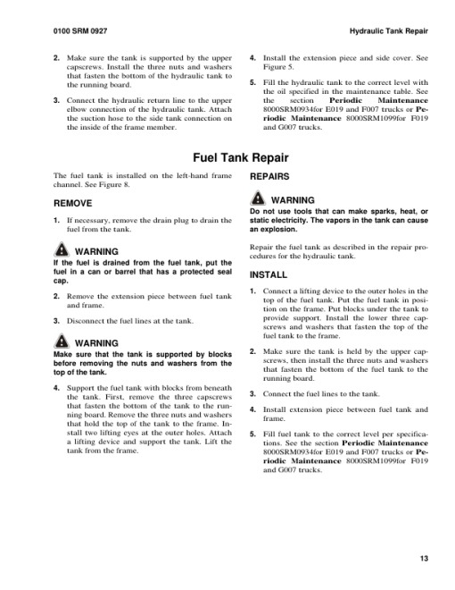 Hyster H300HD, H330HD, H360HD, H360HD-EC Forklift Truck F019 Series Repair Manual (USA) - Image 2