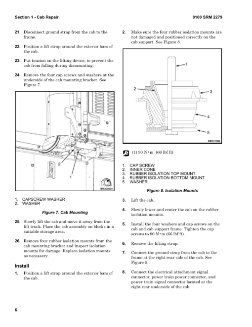 Hyster H300XD, H330XD, H360XD, H150XD-EC4, H210XD48, H230XD48, H250XD48 Forklift N019 Series Repair Manual - Image 2