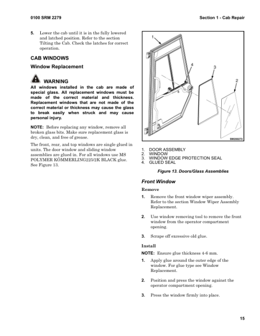 Hyster H300XD, H330XD, H360XD, H150XD-EC4, H210XD48, H230XD48, H250XD48 Forklift N019 Series Repair Manual - Image 6