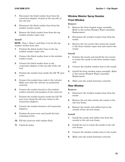 Hyster H300XD, H330XD, H360XD, H150XD-EC4, H210XD48, H230XD48, H250XD48 Forklift N019 Series Repair Manual - Image 5