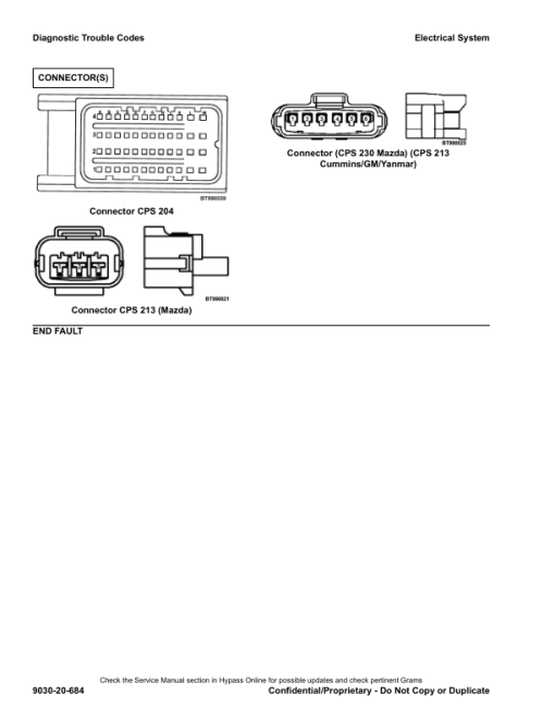 Hyster H30FT, H35FT, H40FTS Forklift Truck F001 Series Repair Manual - Image 2