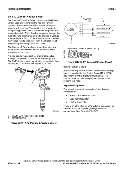 Hyster H30FT, H35FT, H40FTS Forklift Truck F001 Series Repair Manual - Image 6