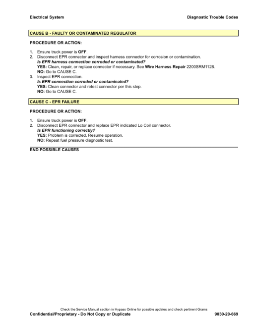 Hyster H30FT, H35FT, H40FTS Internal Forklift Trucks G001 Series Repair Manual - Image 4