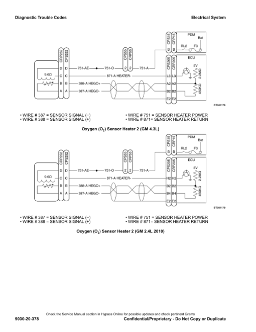 Hyster H30FT, H35FT, H40FTS Internal Forklift Trucks G001 Series Repair Manual - Image 2