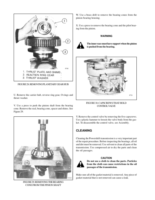 Hyster H30H, H40H, H50H, H60H Diesel and LPG Forklift Truck E003 Series Manual (USA) - Image 2