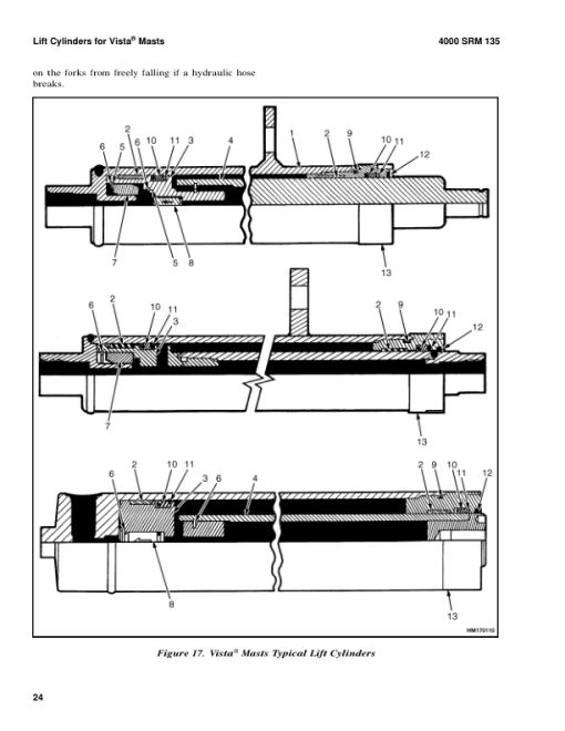 Hyster H30H, H40H, H50H, H60H Forklift Truck D003 Series Repair Manual (USA) - Image 5