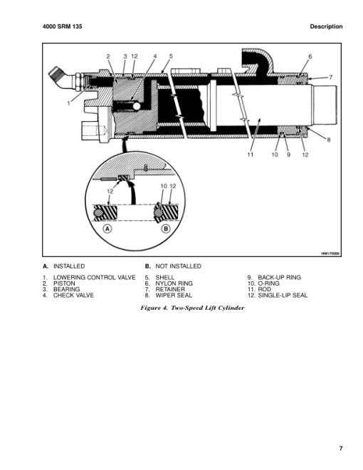 Hyster H30H, H40H, H50H, H60H Forklift Truck D003 Series Repair Manual (USA) - Image 4