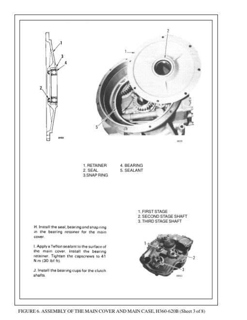 Hyster H360–650C, H370–700C Forklift C008 Series Repair Manual - Image 3