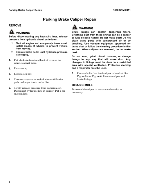 Hyster H400HD-EC, H440HDS-EC, H450HD-EC, H450HDS-EC, H500HD-EC Container Handler B214 Series Repair Manual (USA) - Image 6