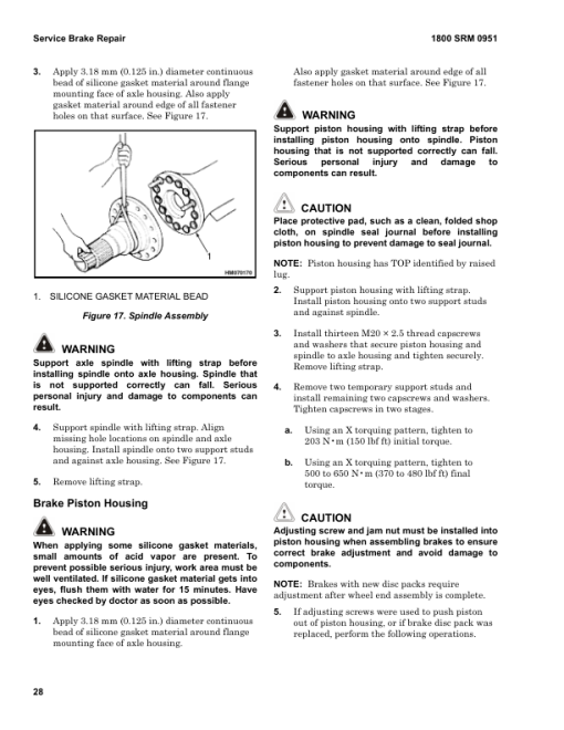 Hyster H400HD-EC, H440HDS-EC, H450HD-EC, H450HDS-EC, H500HD-EC Container Handler B214 Series Repair Manual (USA) - Image 5