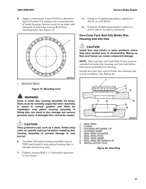 Hyster H400HD, H400HDS, H450HD, H450HDS Forklift Truck A236 Series Repair Manual (USA) - Image 3