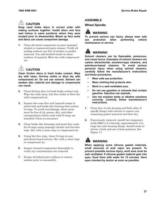 Hyster H400HD, H400HDS, H450HD, H450HDS Forklift Trucks C236 Series Repair Manual - Image 3