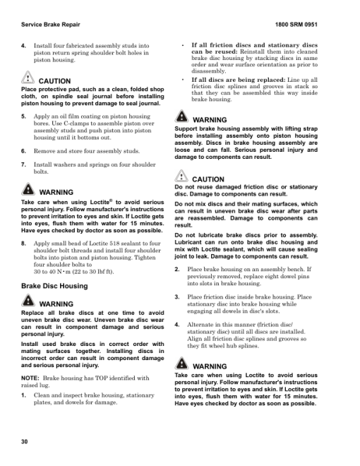 Hyster H400HD, H400HDS, H450HD, H450HDS Forklift Trucks C236 Series Repair Manual - Image 6