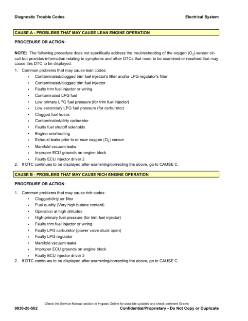 Hyster H40FT, H50FT, H60FT, H70FT Forklift Trucks P177 Series Repair Manual - Image 6