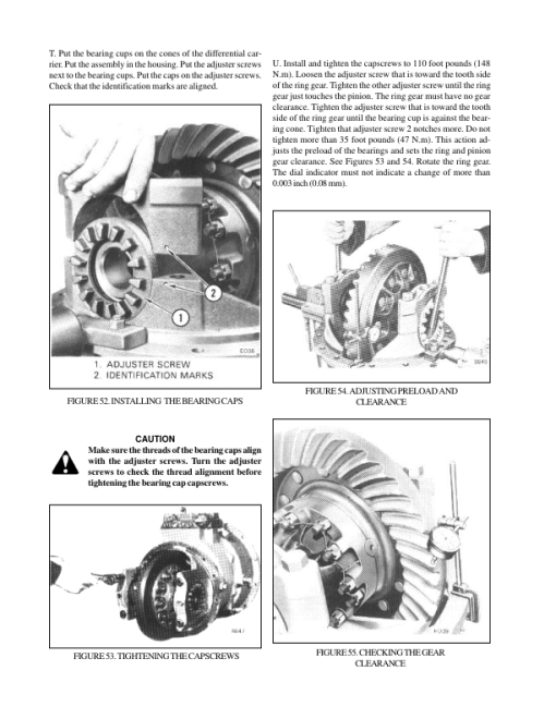 Hyster H40J, H50J, H60JS Diesel or LPG Forklift Truck F003 Series Repair Manual (USA) - Image 4