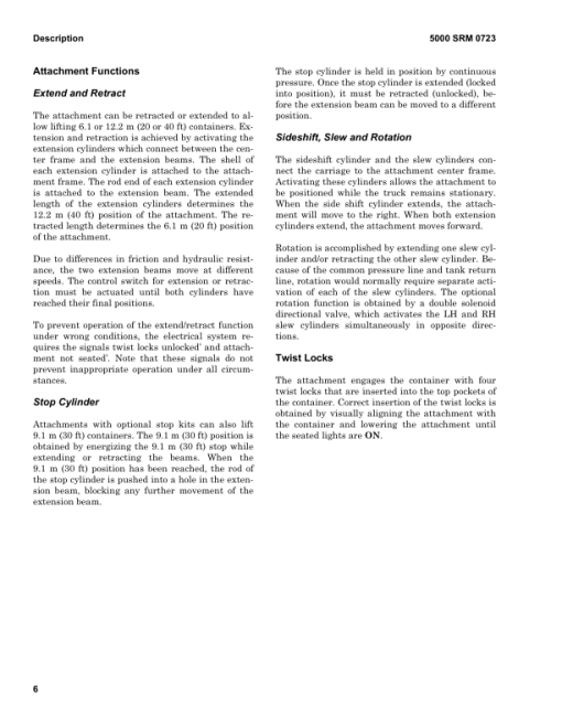 Hyster H44.00XM-12, H44.00XMS, H48.00XM-12, H48.00XMS Forklift A917 Series Repair Manual (EU) - Image 5