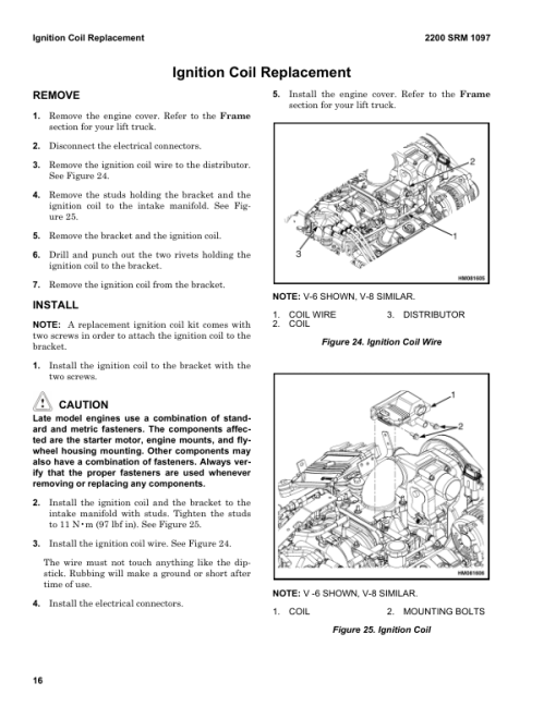 Hyster H6.00FT, H7.00FT Diesel & LPG Forklift Truck K006 Series Repair Manual (EU) - Image 3