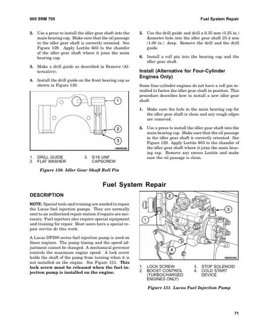 Hyster H6.00XL, H7.00XL Diesel & LPG Forklift Truck F006 Series Repair Manual (EU) - Image 6