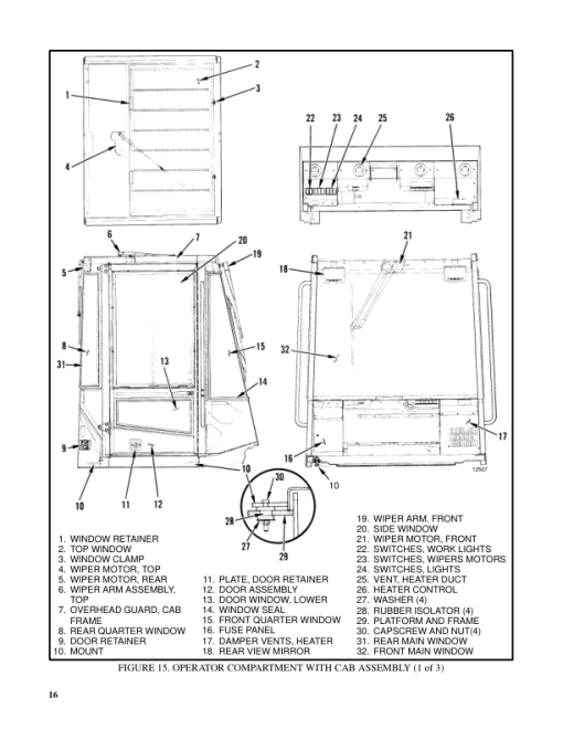 Hyster H8.00XL, H9.00XL, H10.00XL, H12.00XL, H13.00XL, H14.00, H16.00XL Forklift D007 Series Repair Manual (EU) - Image 5