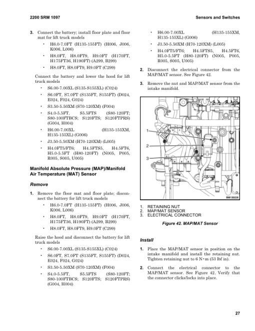 Hyster H80FT, H90FT, H100FT, H110FT, H120FT Forklift Truck P005 Series Repair Manual (USA) - Image 5