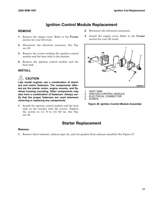 Hyster H80FT, H90FT, H100FT, H110FT, H120FT Forklift Truck R005 Series Repair Manual (USA) - Image 2